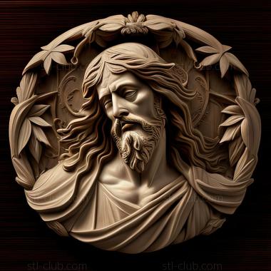 3D model st jesus (STL)